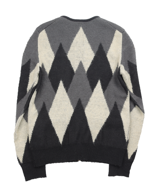 Argyle Knit Cardigan Sweater (2008) "My Own Private Portland"