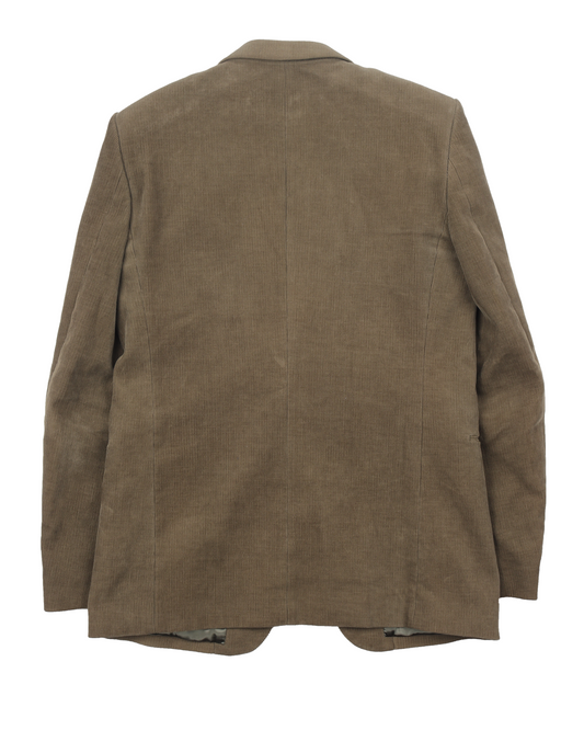 AW04 “Give Peace a Chance” Corduroy Blazer