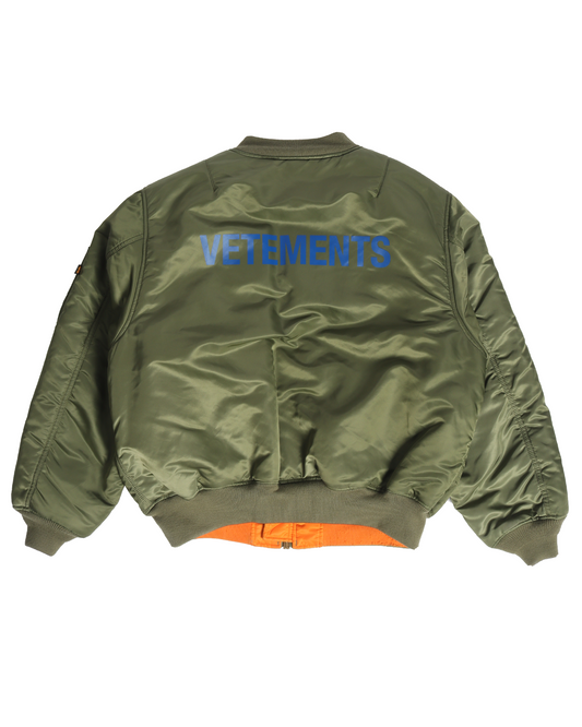 SS18 Alpha Industries MA-1 Bomber Jacket