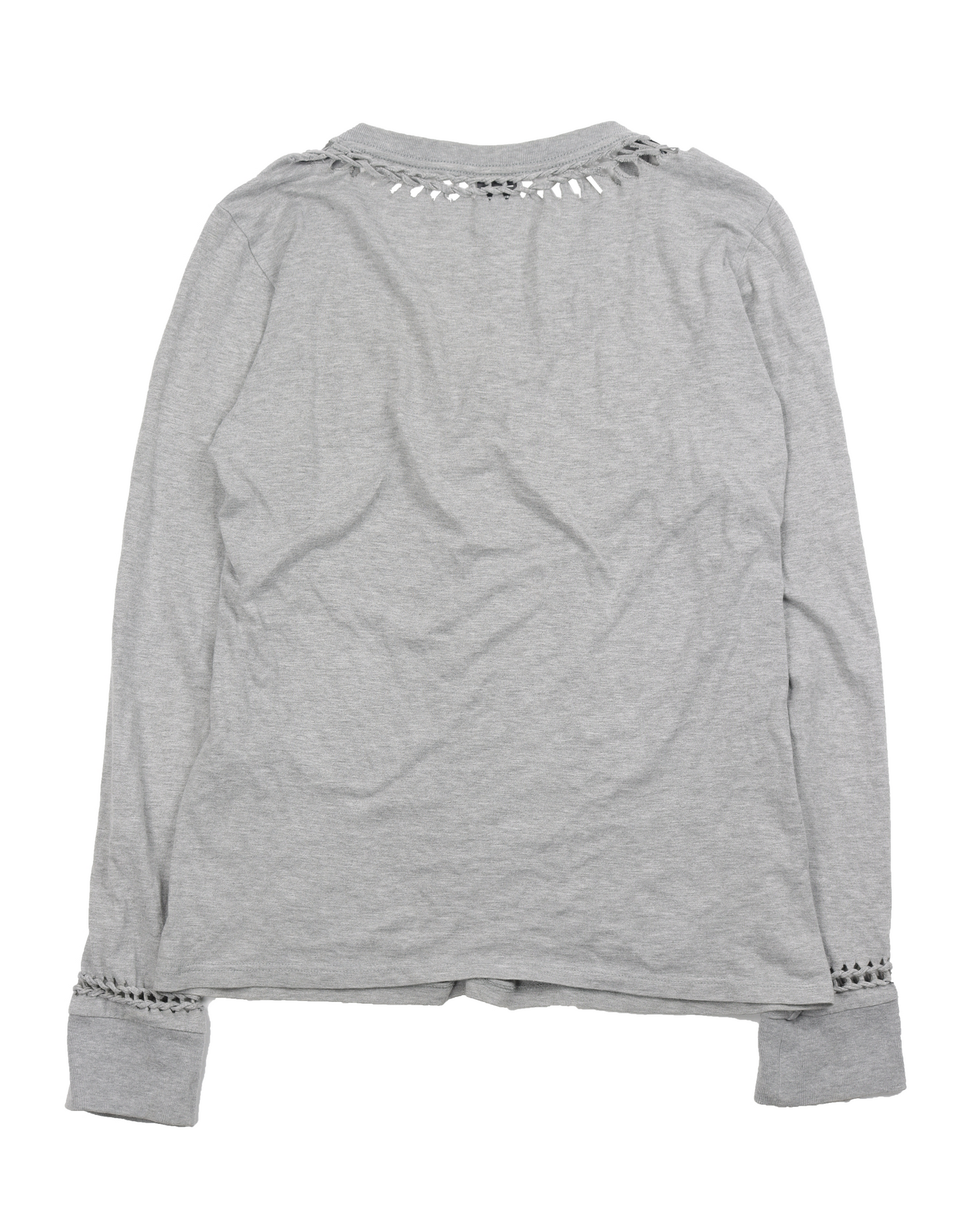 Braided Long Sleeve T-Shirt (AW07) Love God Murder