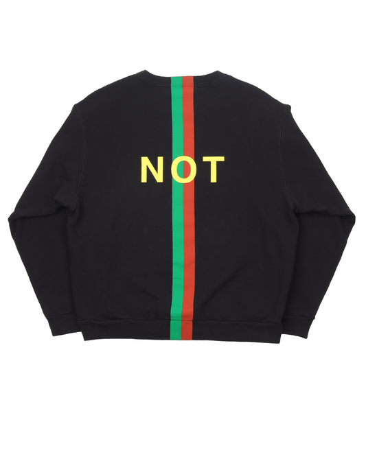 'FAKE' Logo Sweatshirt