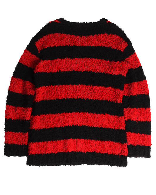 AW03 "Touch Me I'm Sick" Striped Kurt Cobain Sweater