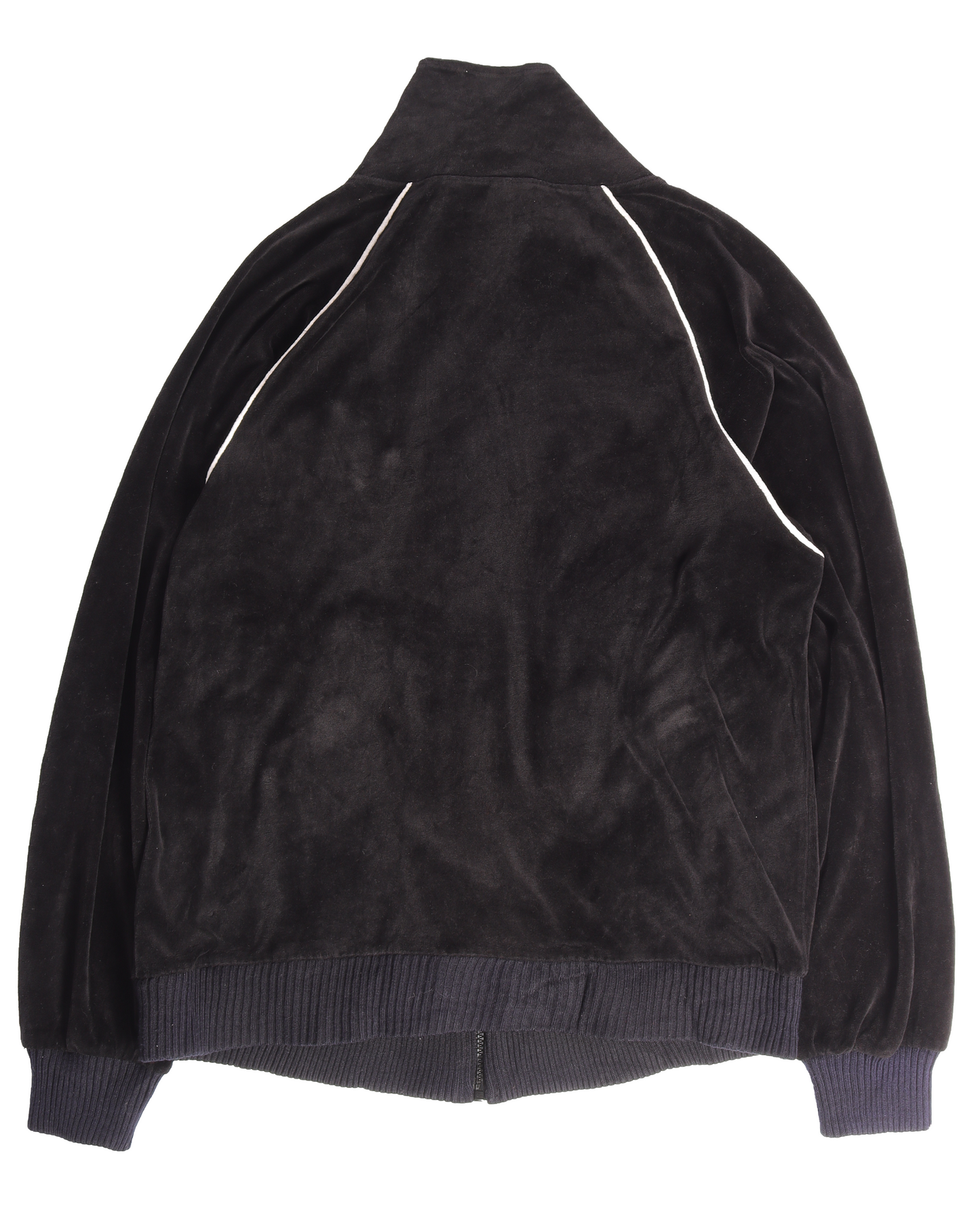 SS04 "Dream Baby Dream" Velour Double Skull Track Jacket