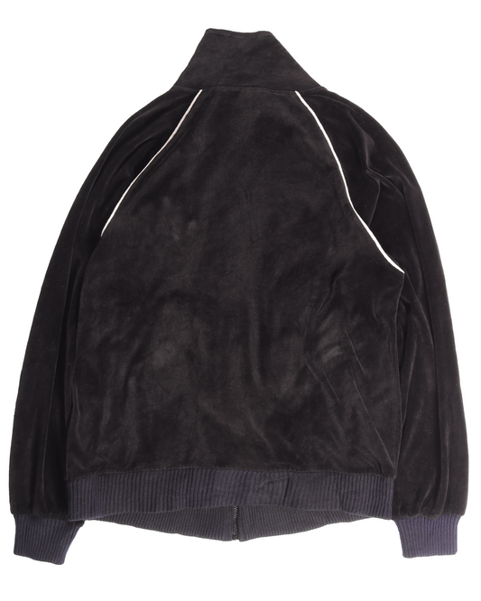 SS04 "Dream Baby Dream" Velour Double Skull Track Jacket