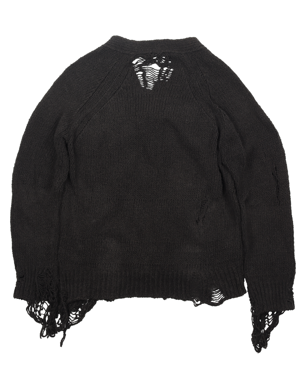 Distressed Cardigan Sweater (AW03) Touch Me I'm Sick