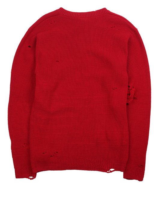 FW20 Distressed Tribute Sweater w/ Tags