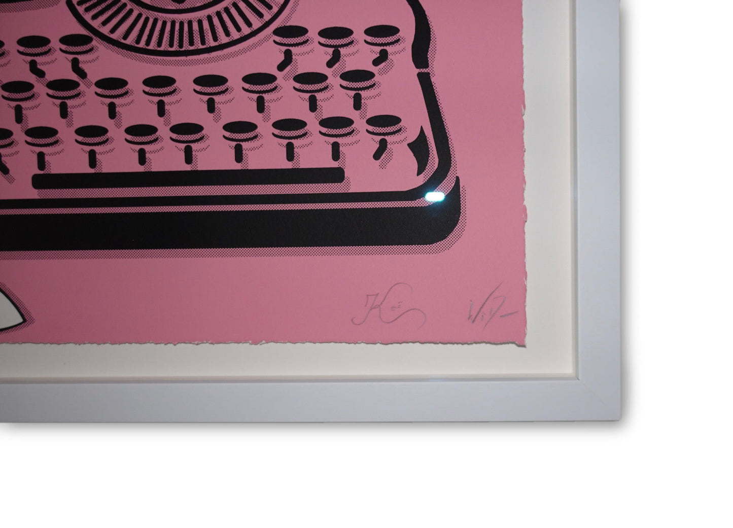 Kai x Wrdsmth “The Only Lie” Print - Framed