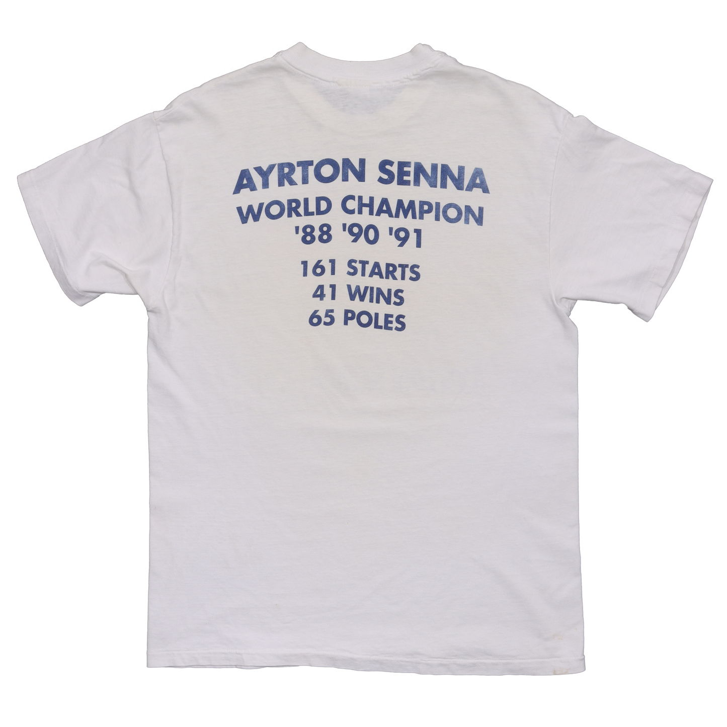 1980's Arton Senna McLaren F1 Racing T-Shirt