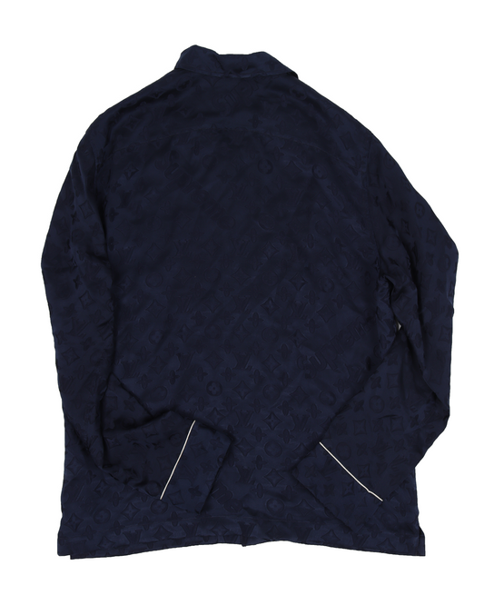 SUPREME Jacquard Silk Pajama Shirt