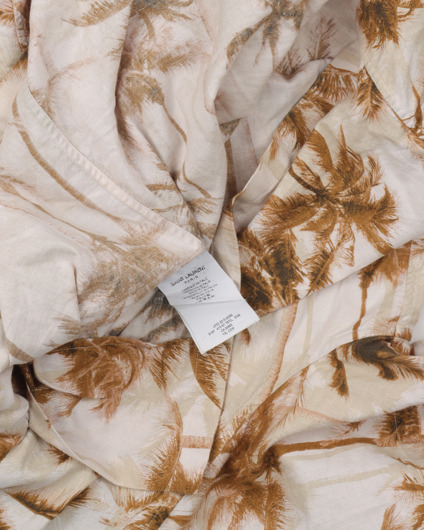 Palm Tree Print Shirt SS15