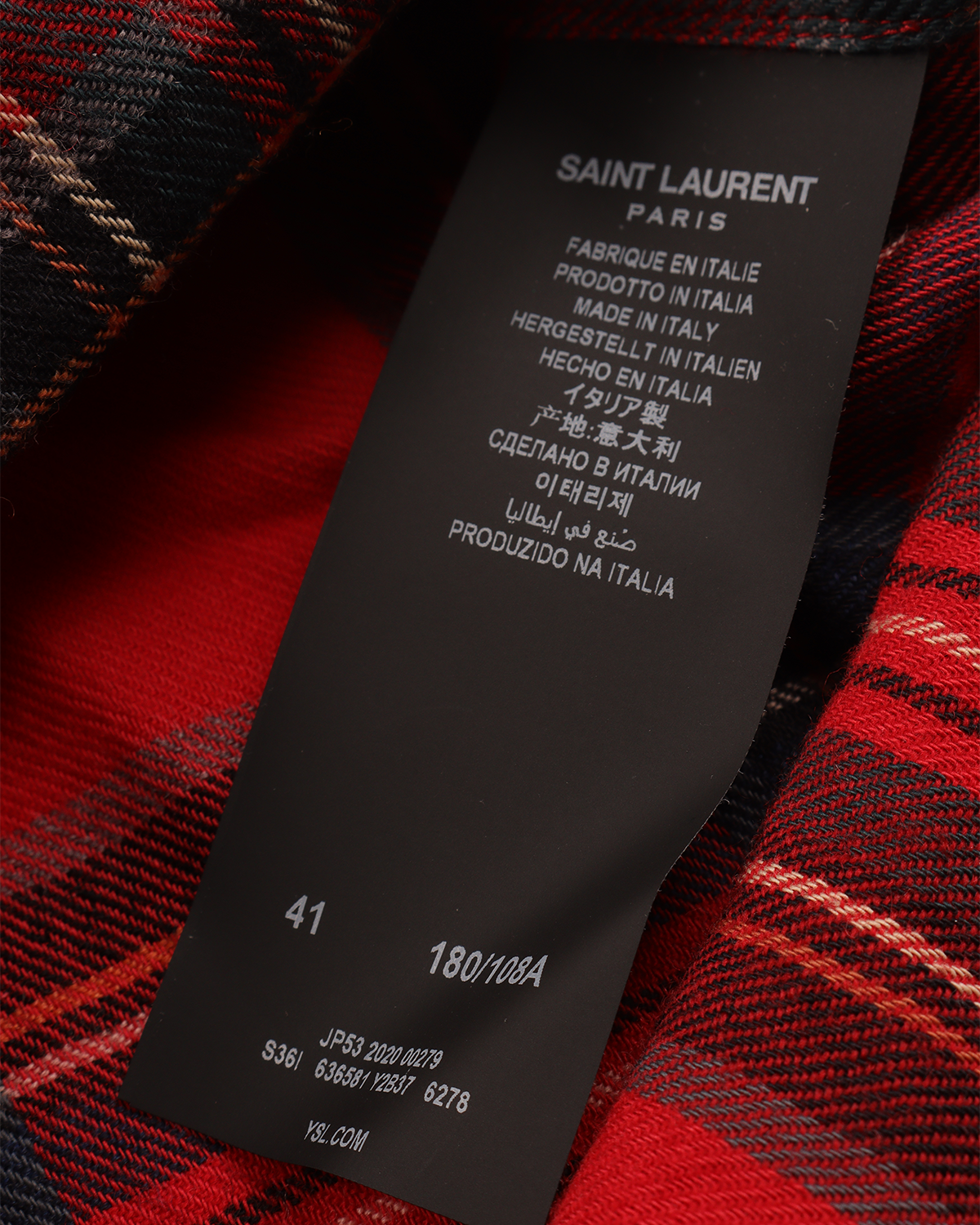 Script Logo Flannel Shirt