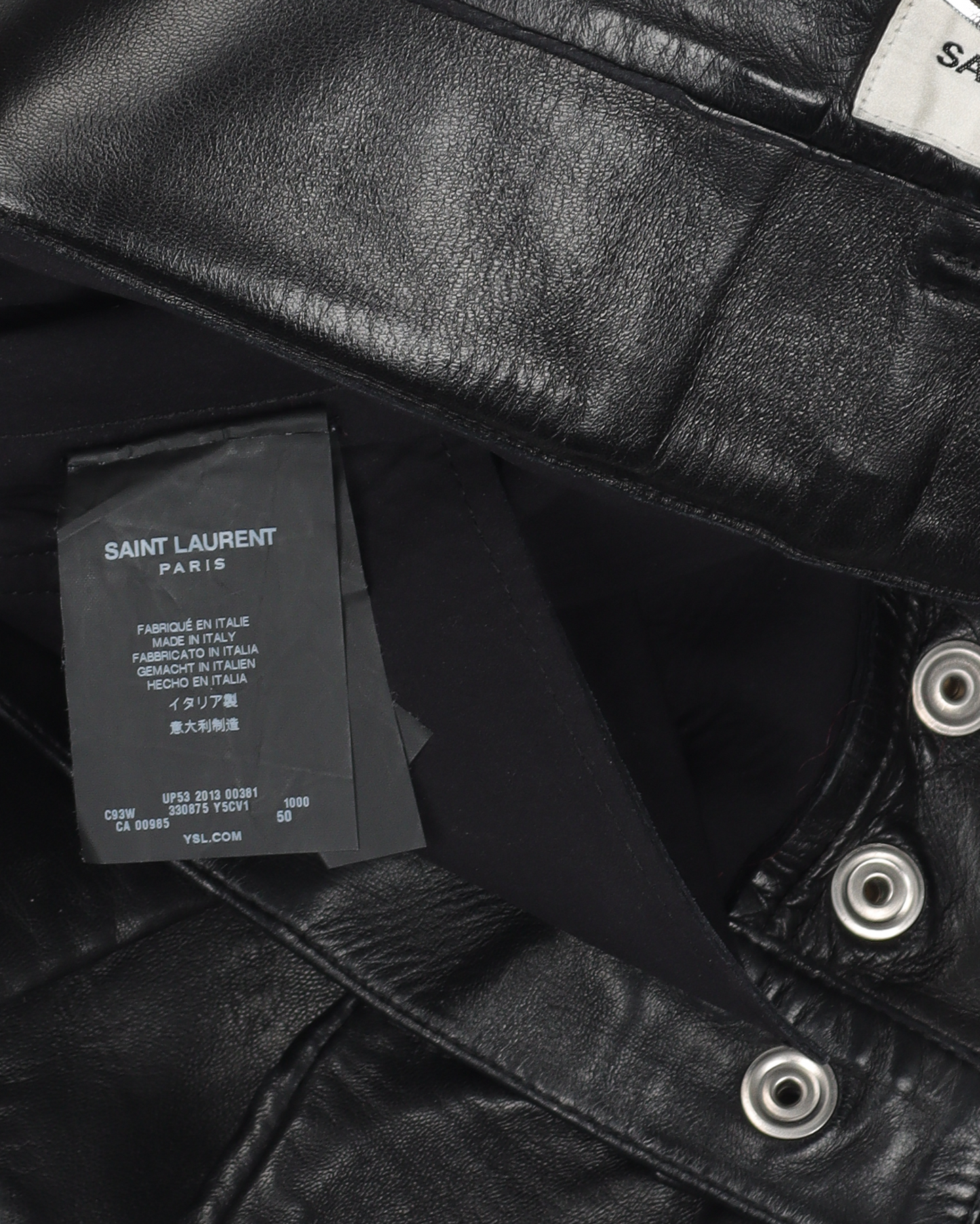 Leather Tassled Moto Pant (2013)