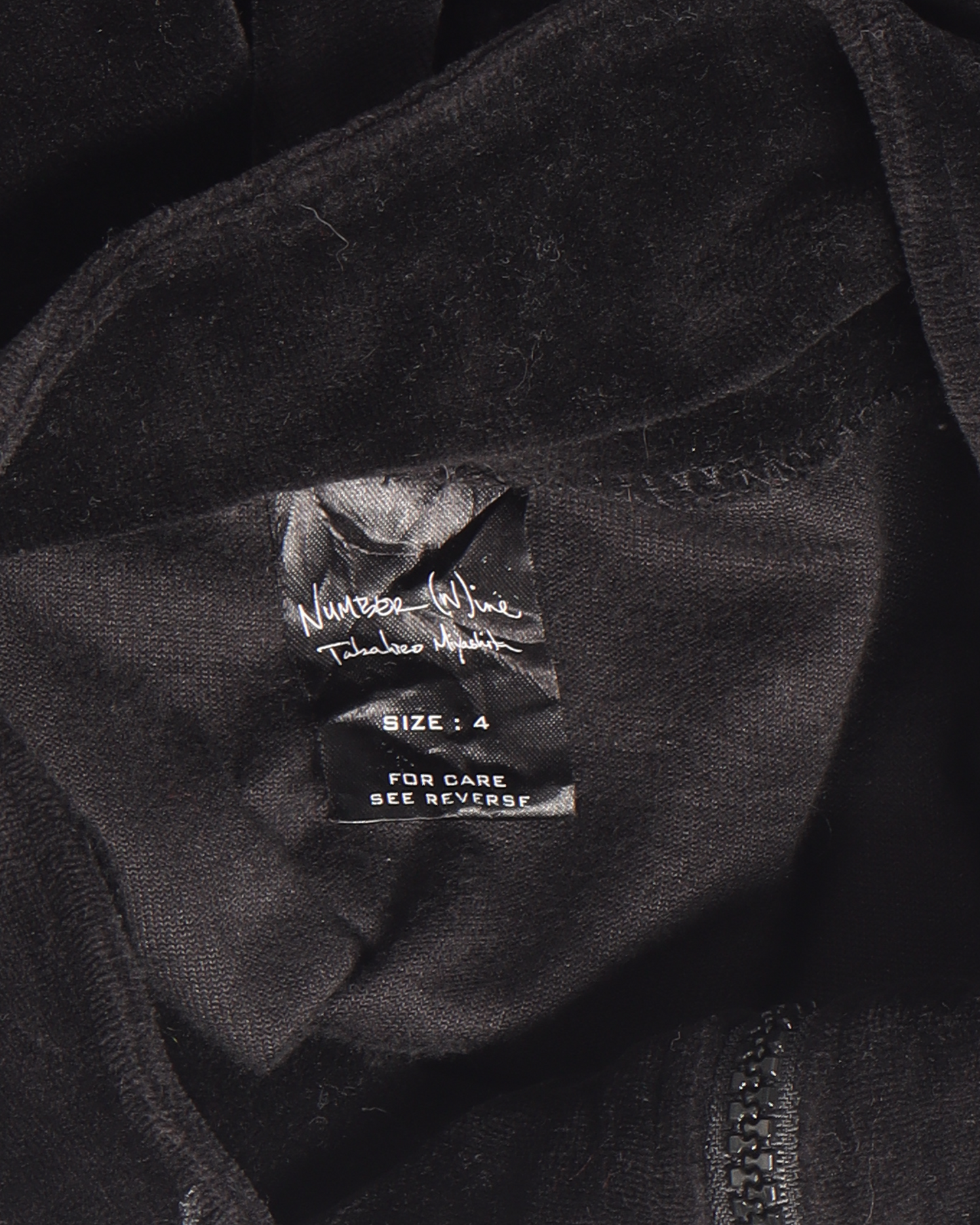 SS04 "Dream Baby Dream" Velour Double Skull Track Jacket