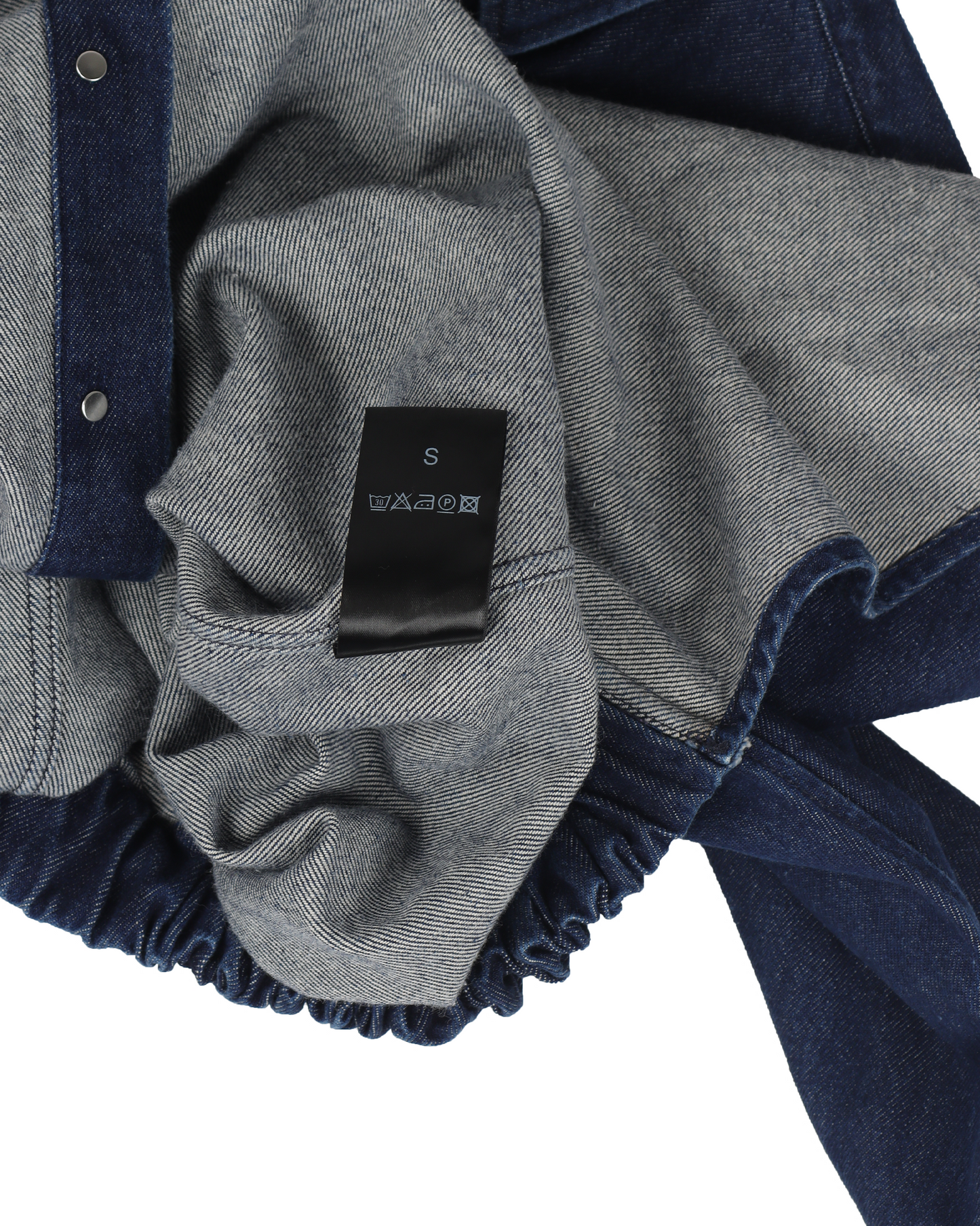 Oversized Denim Button Shirt