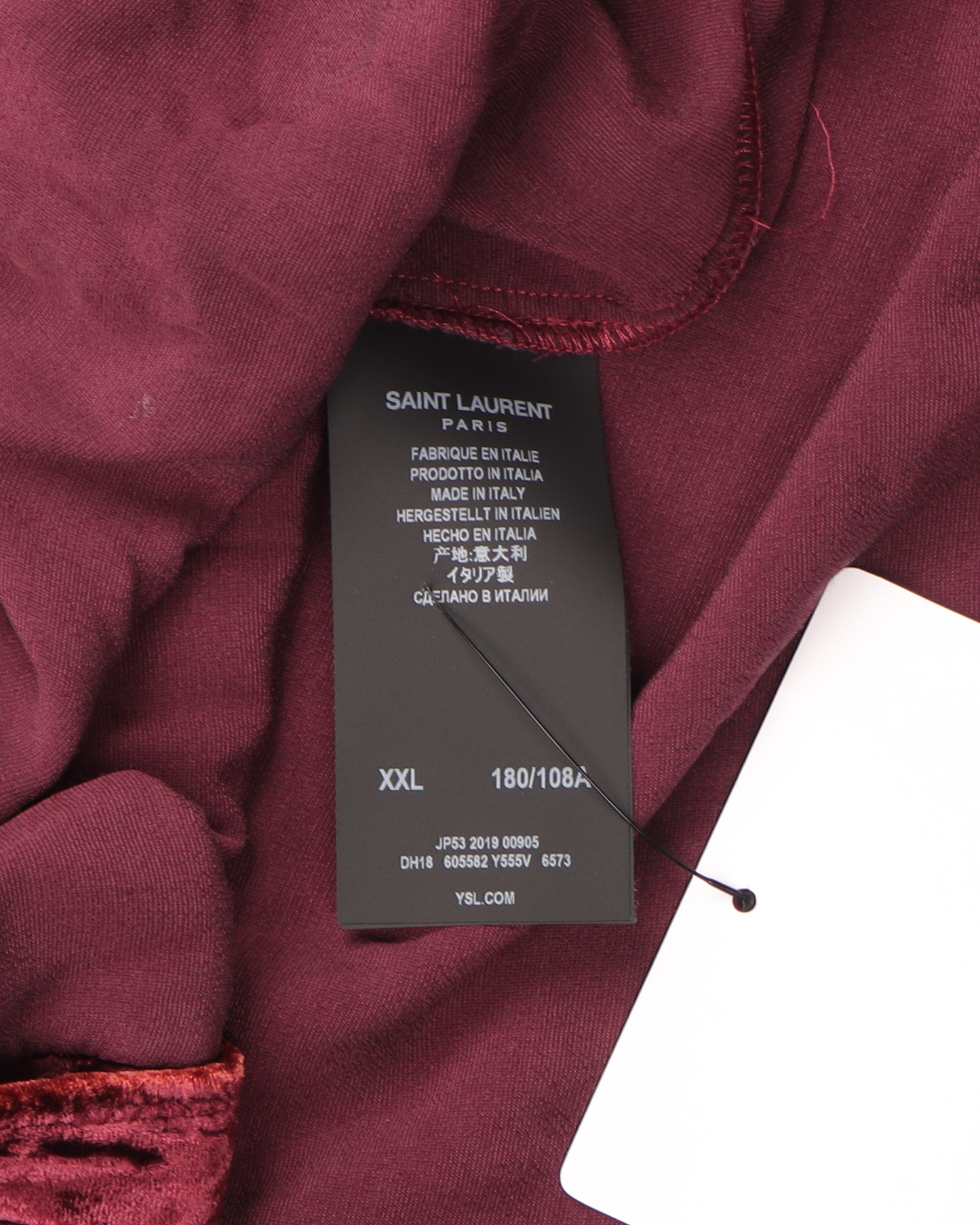 Velvet Button Shirt (2019)