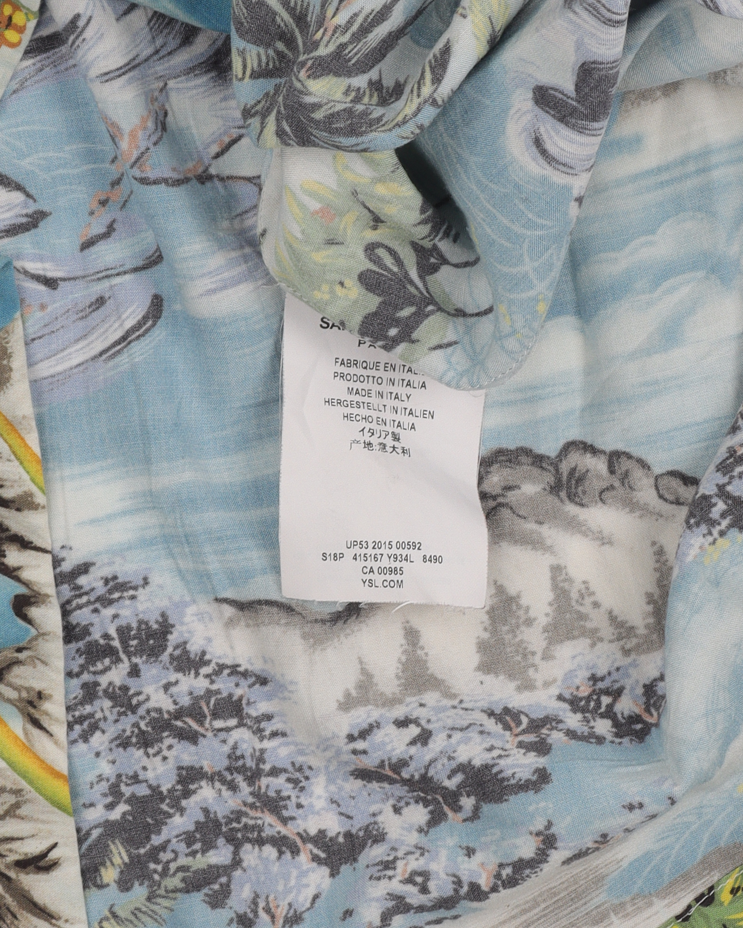 Short Sleeve Hawaiian Button Shirt (2015)