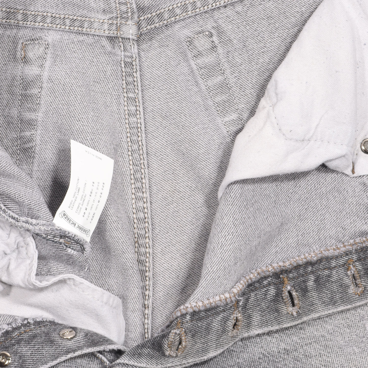 Levi's Cross Patch Distressed Denim