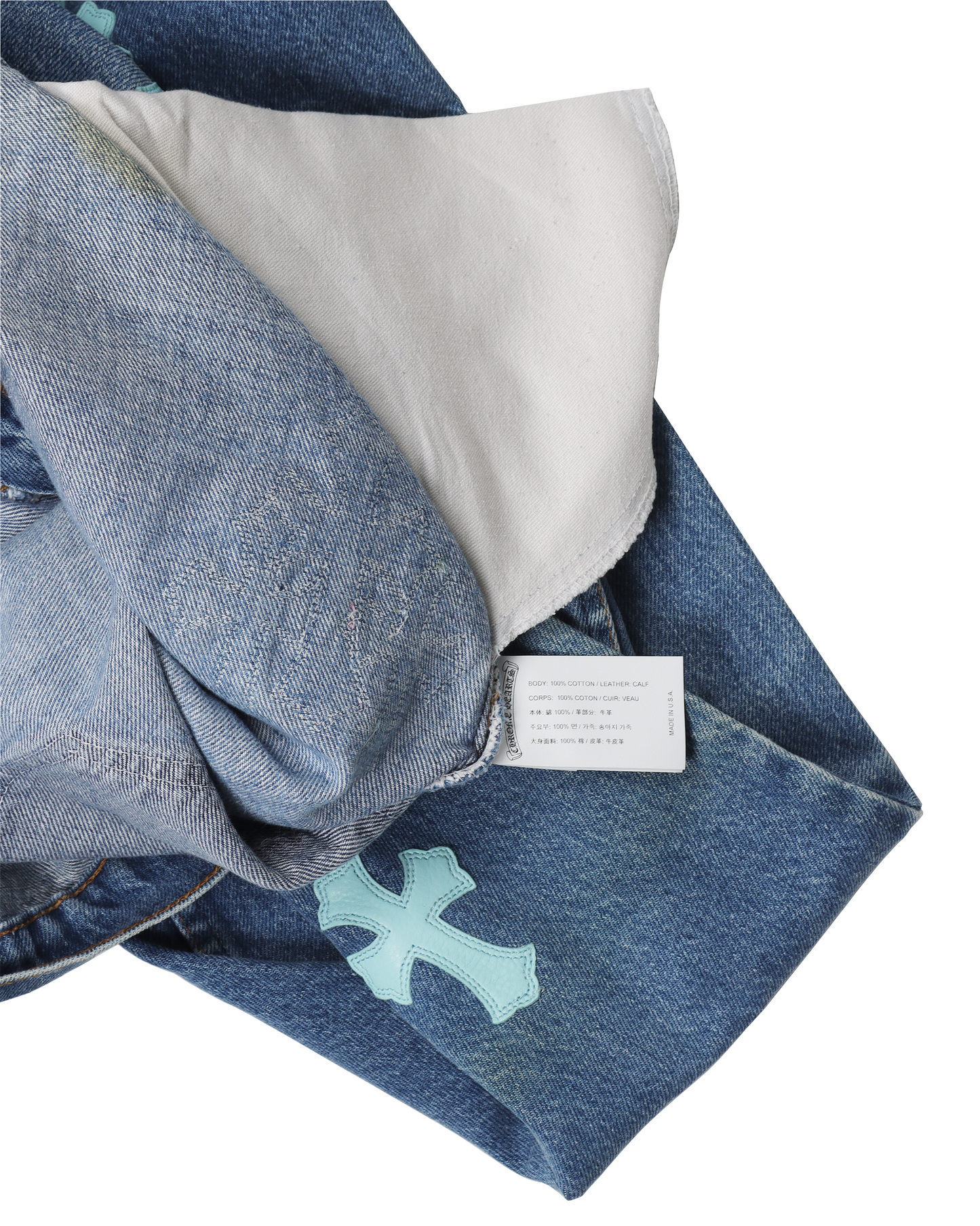 Levi's Multicolor (Aspen) Cross Patch Denim