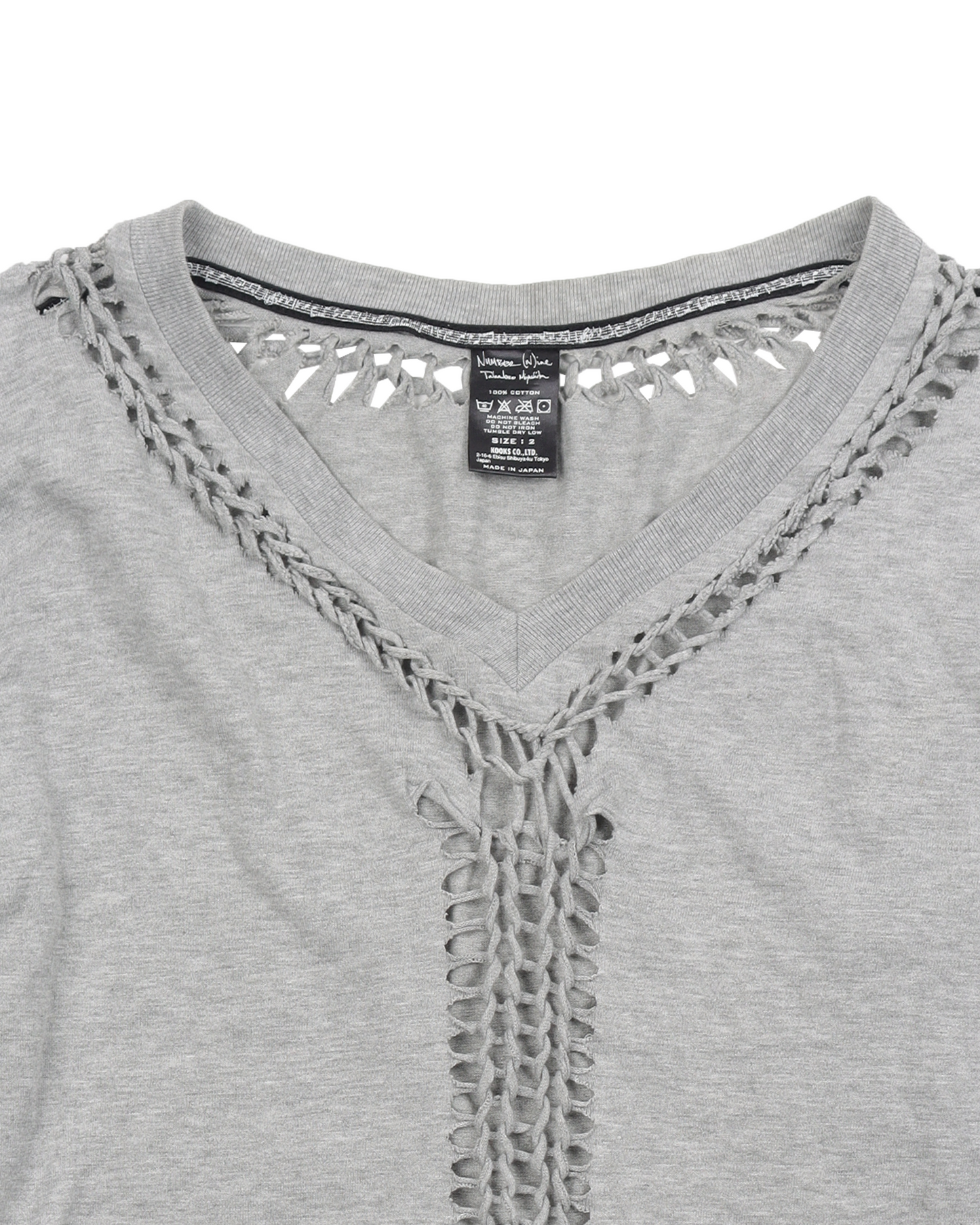 Braided Long Sleeve T-Shirt (AW07) Love God Murder