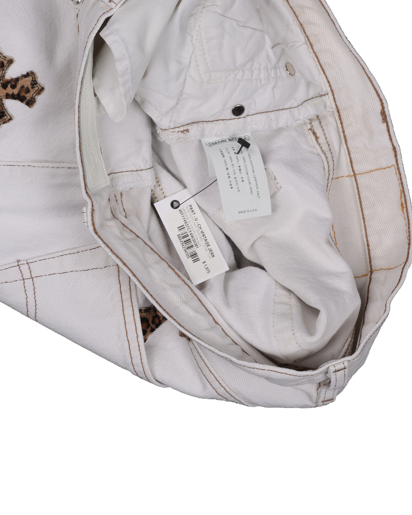 Levi's Leopard Cross Patch Denim