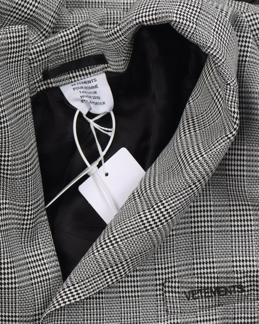 FW19 Houndstooth Blazer w/ Tags