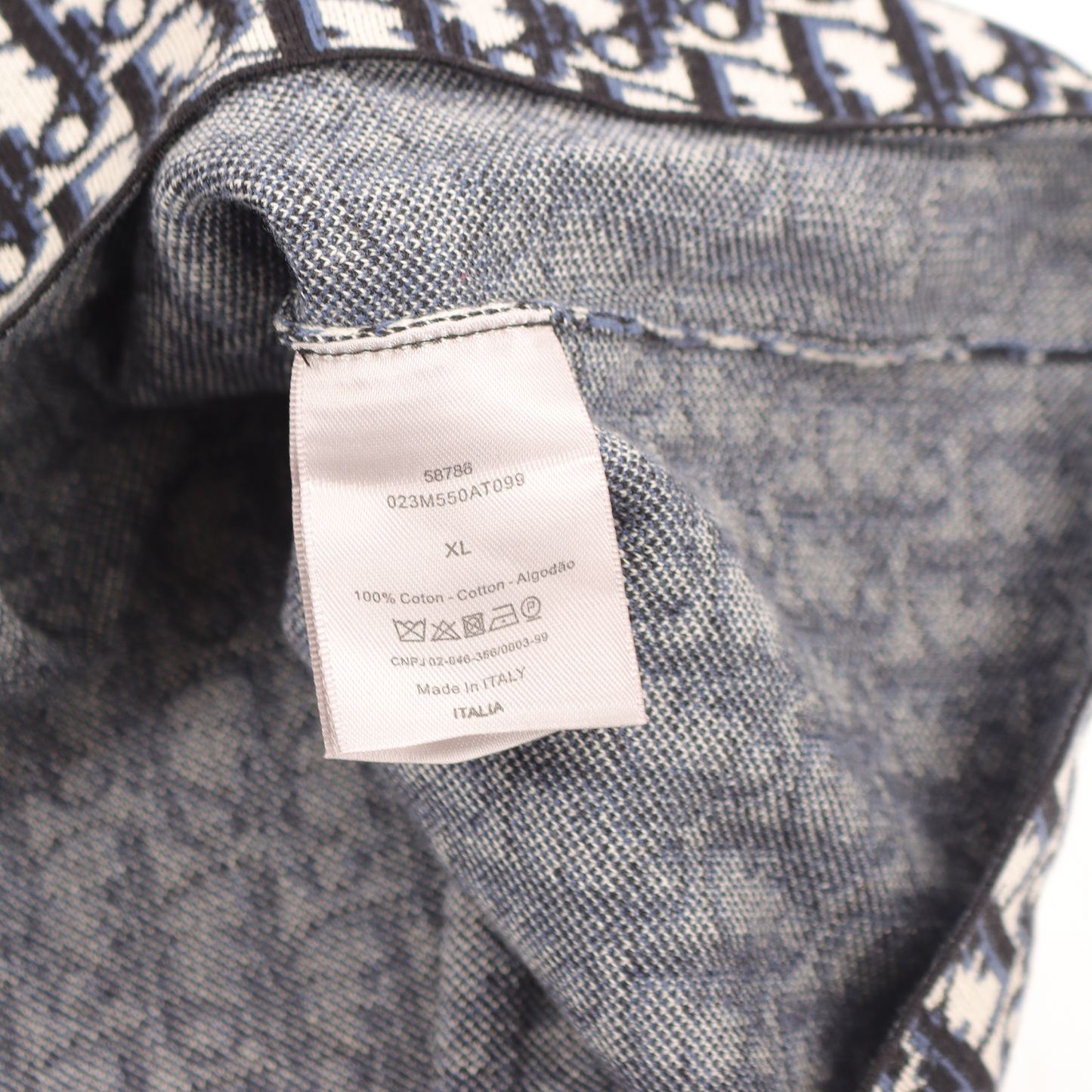 Button Monogram Shirt