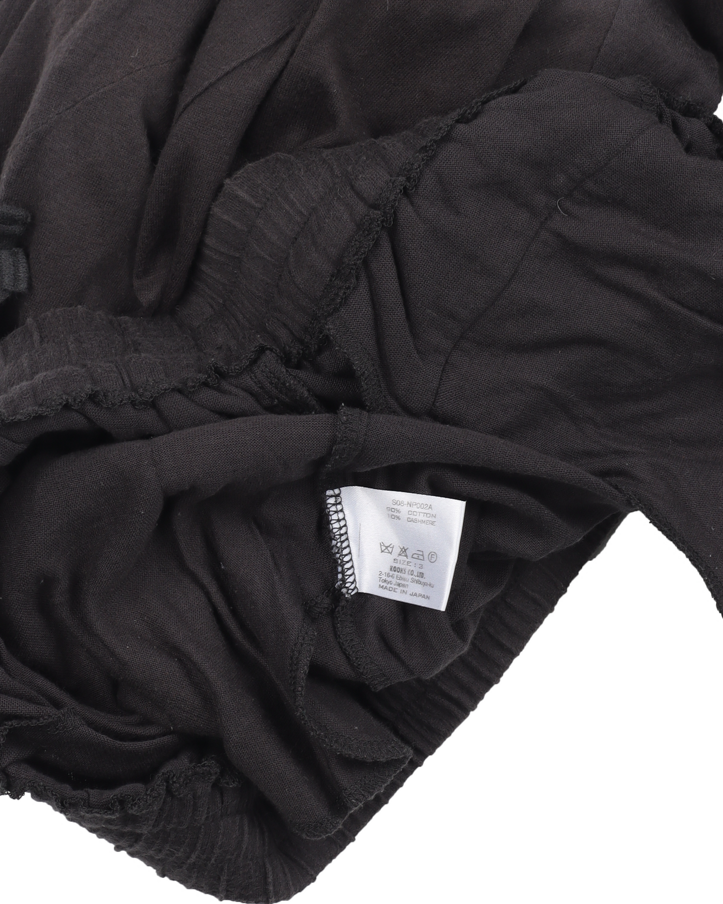 Cropped Sweatpant Noir Collection