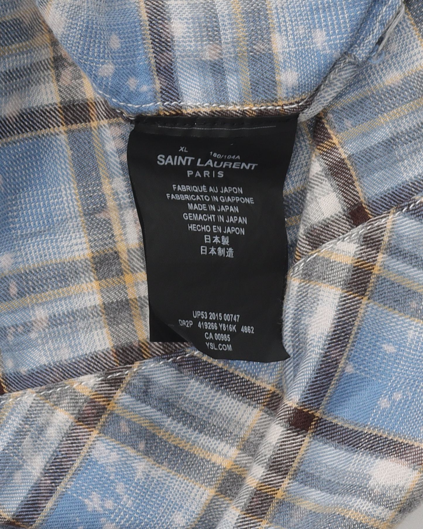 Flannel Shirt (2015)