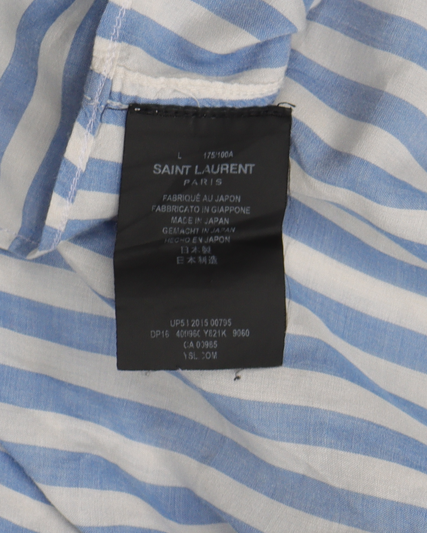 Striped Button Shirt (2015)