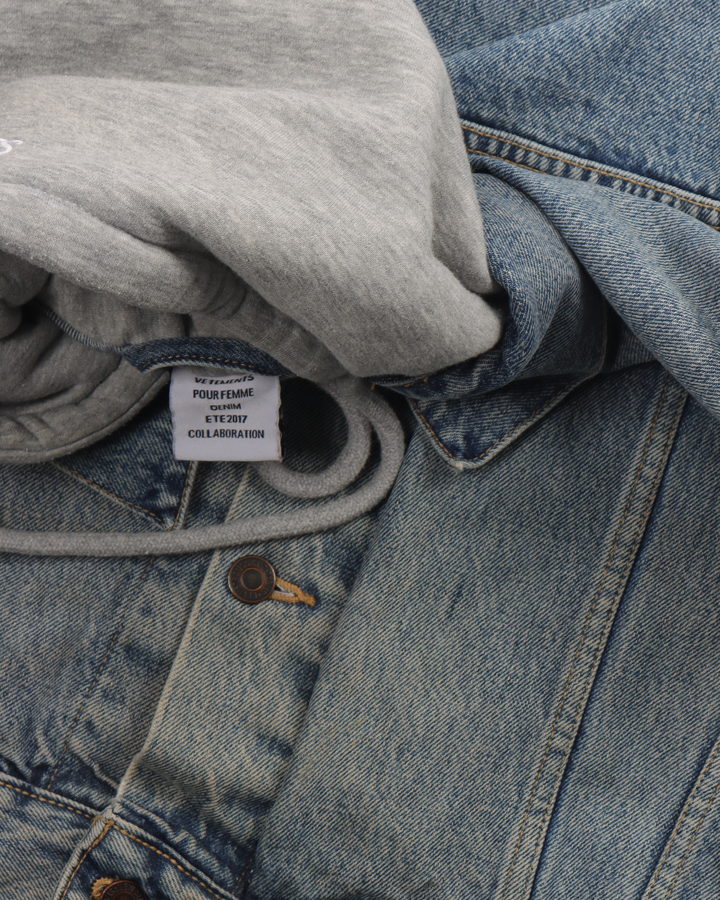 Levi's Hooded Denim Jacket