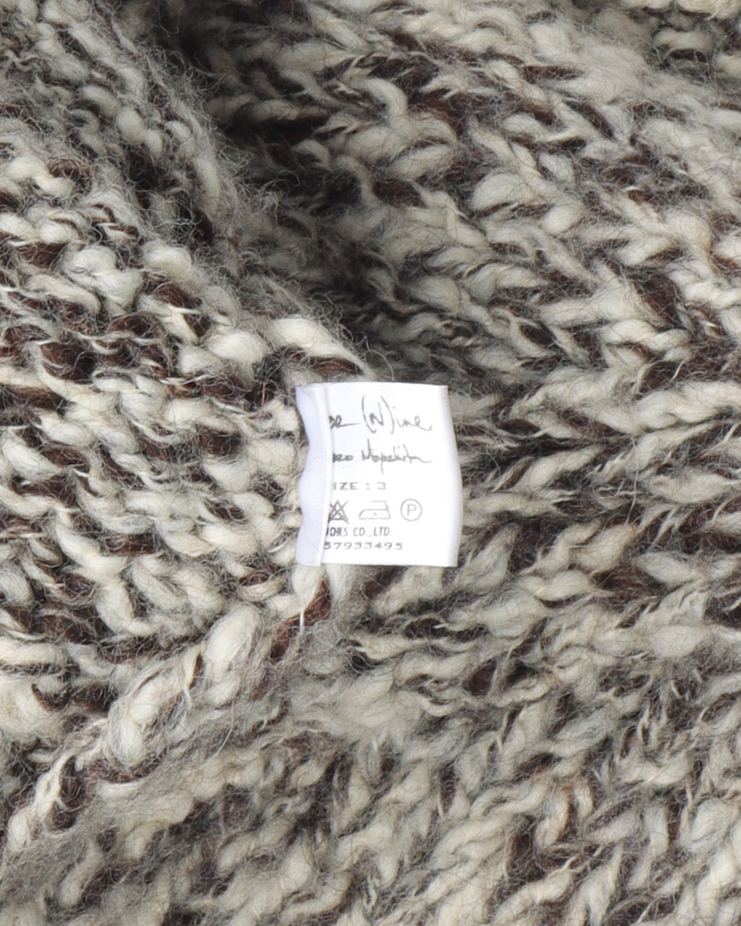 Wool Cardigan Zip Up