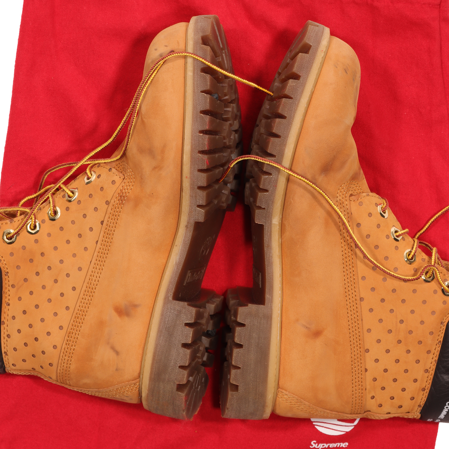 Timberland 6" Boot Supreme x Comme des Garcons Wheat