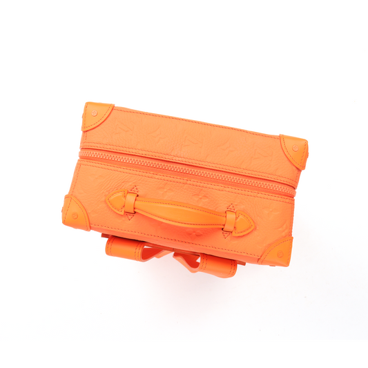 Orange Taurillon MCA Soft Trunk Backpack