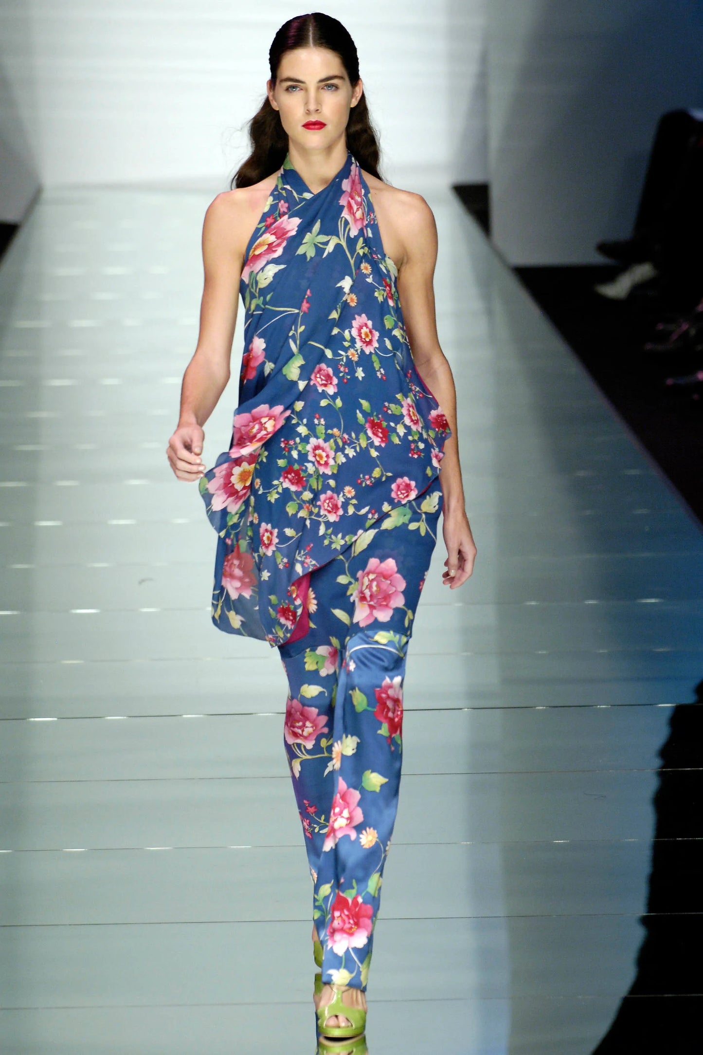 SS 2006 Ruffled Floral Dress