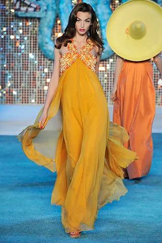 Resort 2009 Marigold Gown