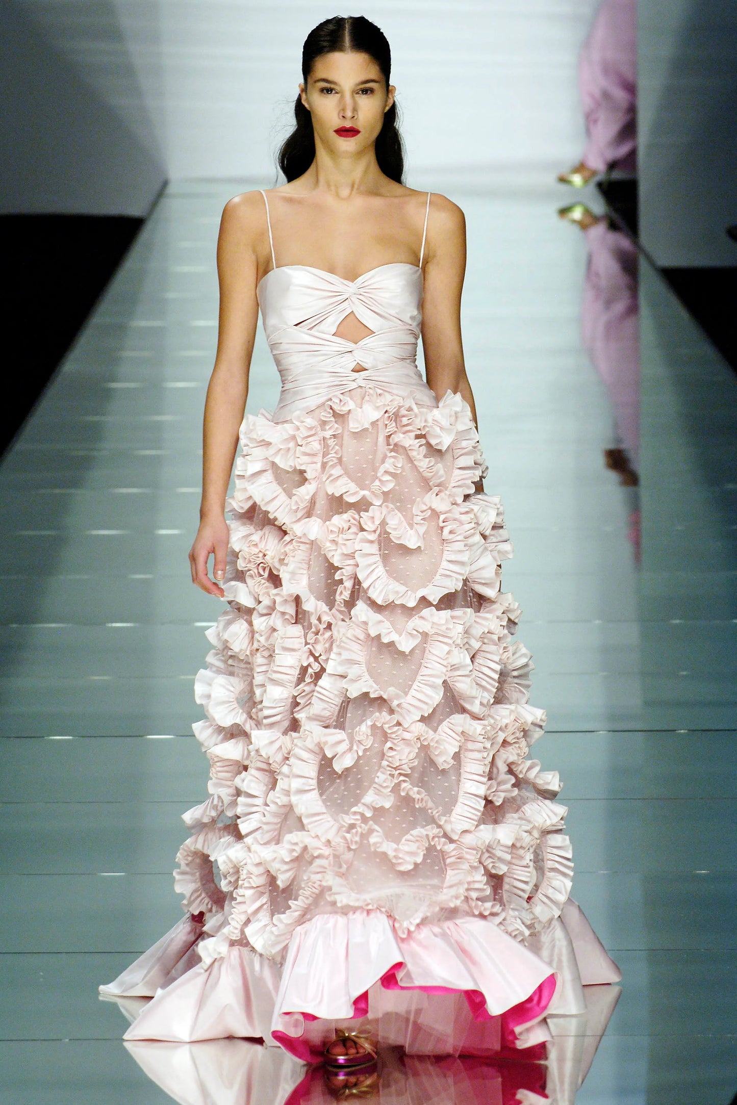 SS 2006 Ruffled Floral Dress
