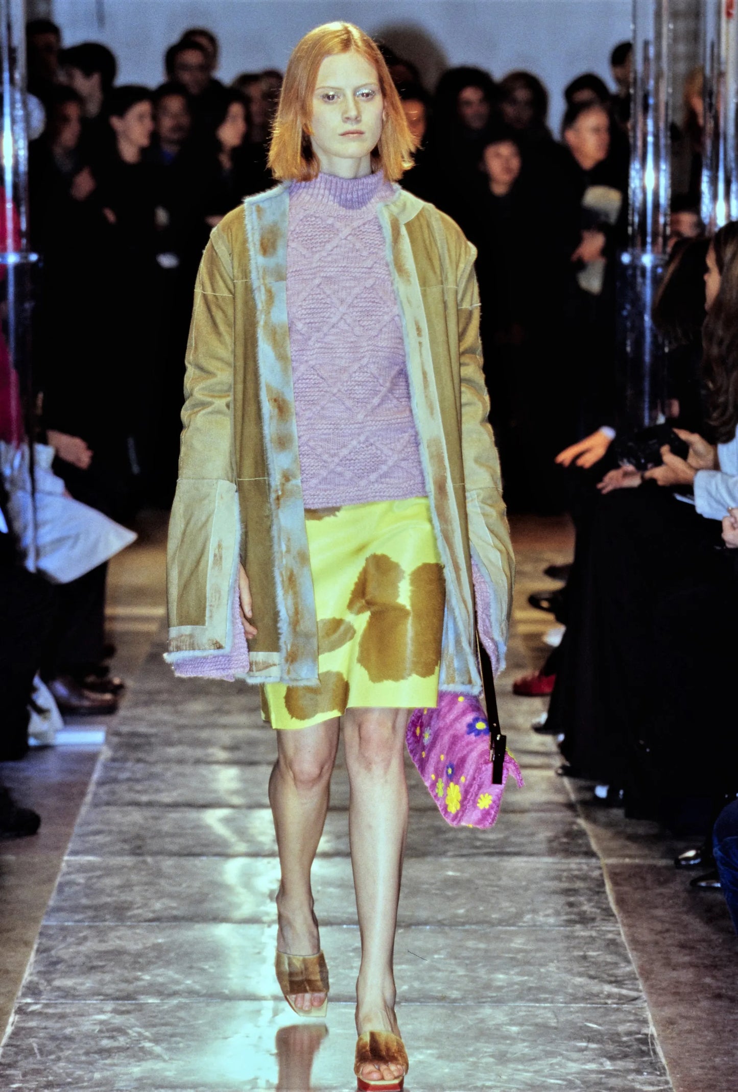 Karl Lagerfeld Era FW 1999 Cashmere Hooded Coat