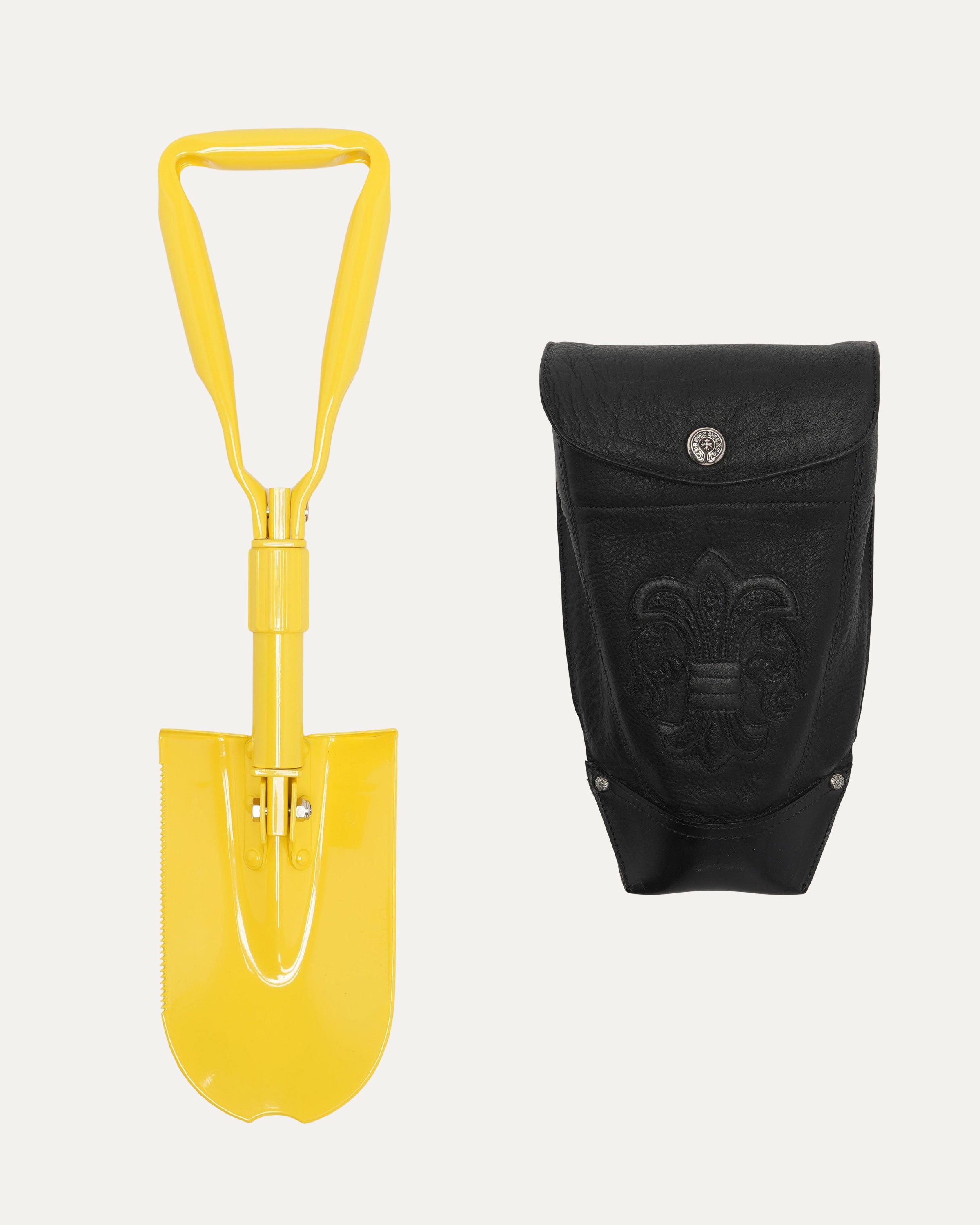 Multi-Purpose Folding Trench Shovel with Leather Case