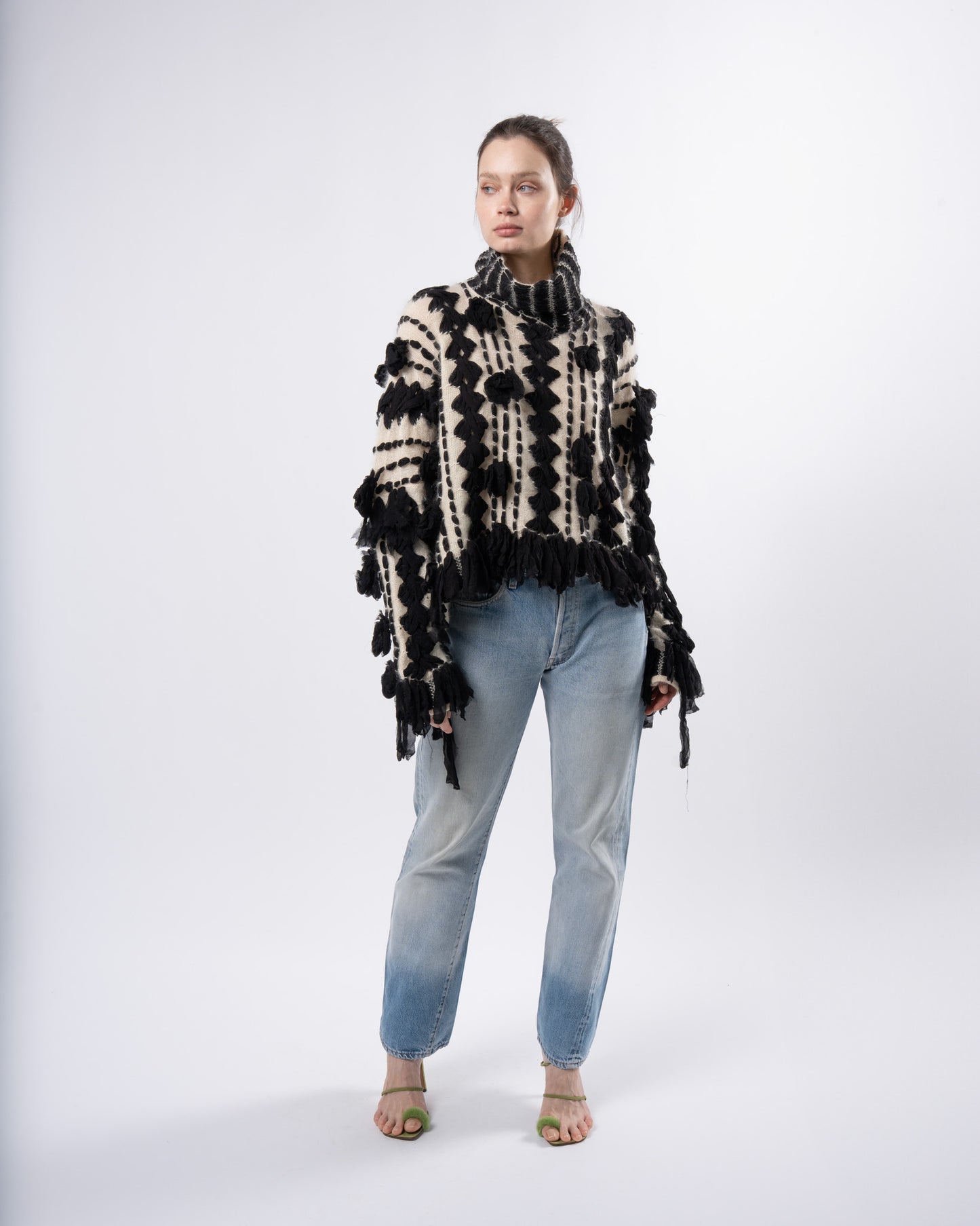 Galliano Era FW 2000 Ribbon Knit