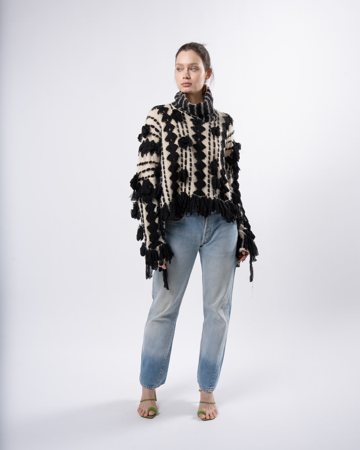 Galliano Era FW 2000 Ribbon Knit