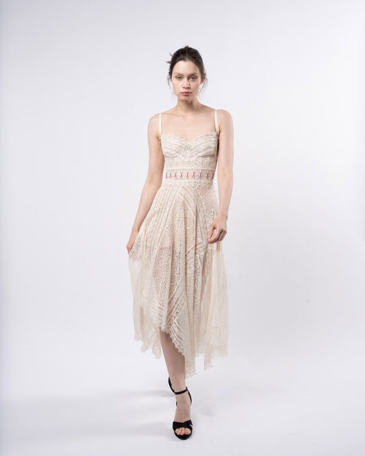 SS 2017 Runway Lace Gown
