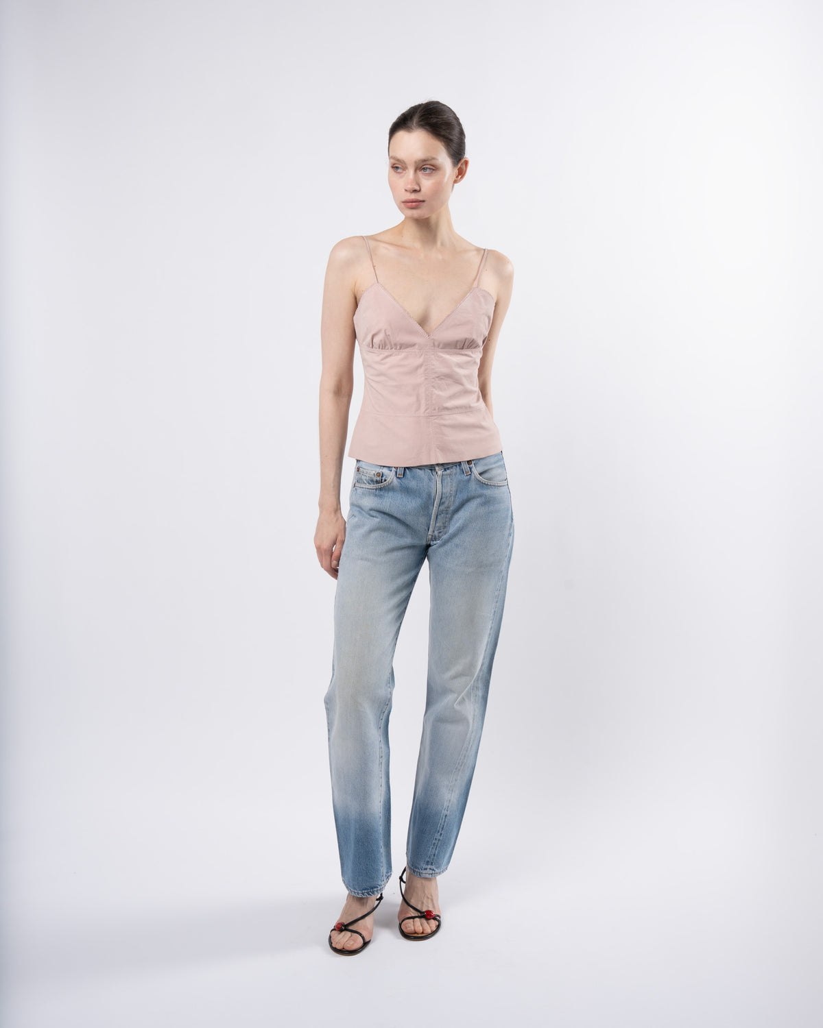 1990s Suede Top