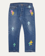 Levi's Redline 501 Cross Patch Jean