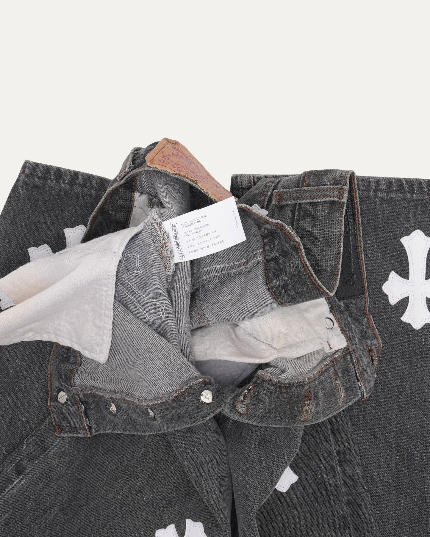 Levi's 501 Cross Patch Jeans