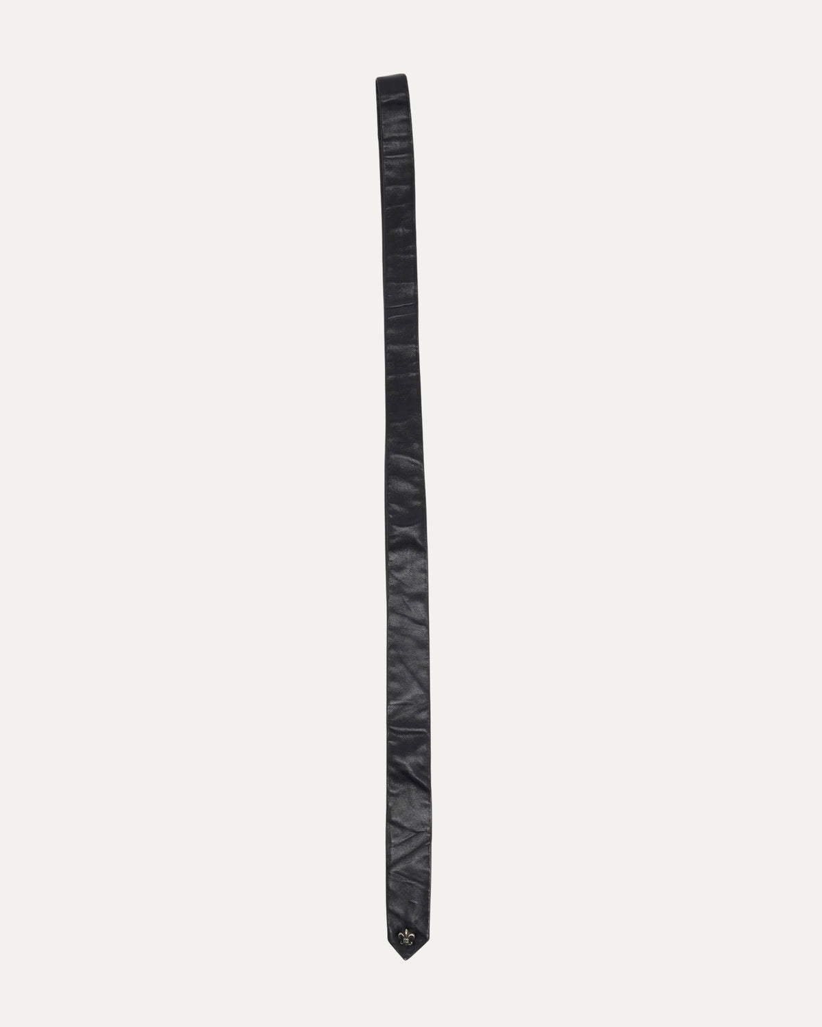 Fleur Embellished Leather Tie