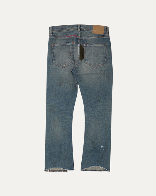 Patchwork Flare Jeans