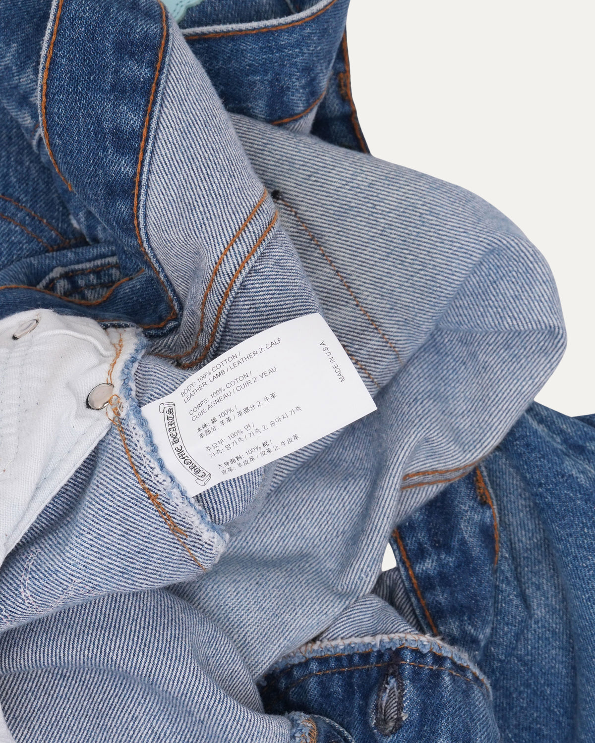 Levi's Redline 501 Cross Patch Jean