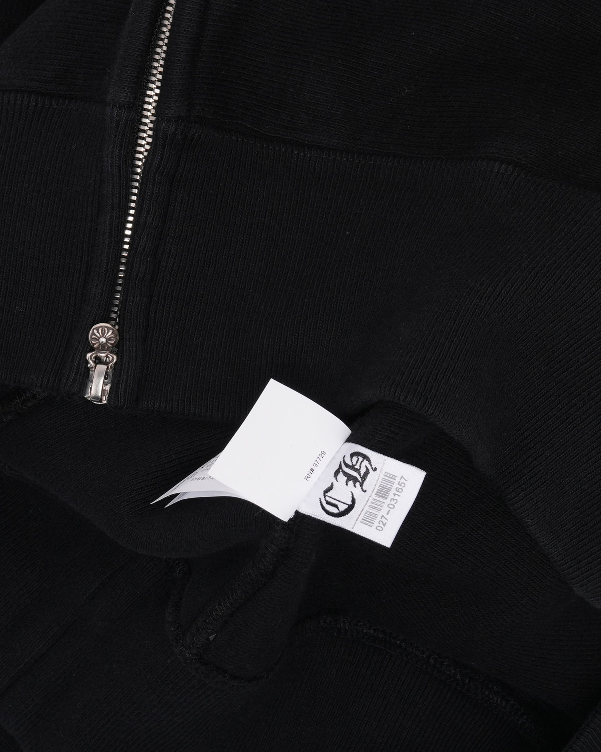 Embroidered Kingfish Vine Dagger Zip Up Hoodie