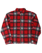 Plaid Zip-Up Jacket