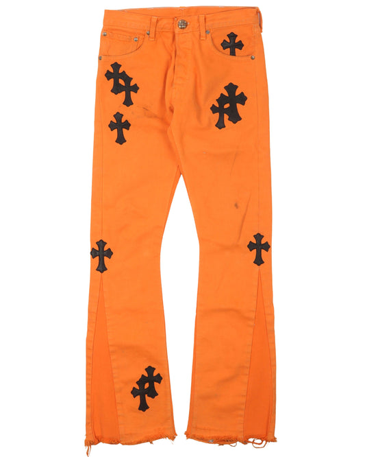 Virgil Art Basel Gallery Dept. Cross Patch Jeans